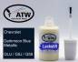 Preview: Chevrolet, Darkmoon Blue Metallic, GLU / G5J / G59: 20ml Lackstift, von ATW Autoteile West.